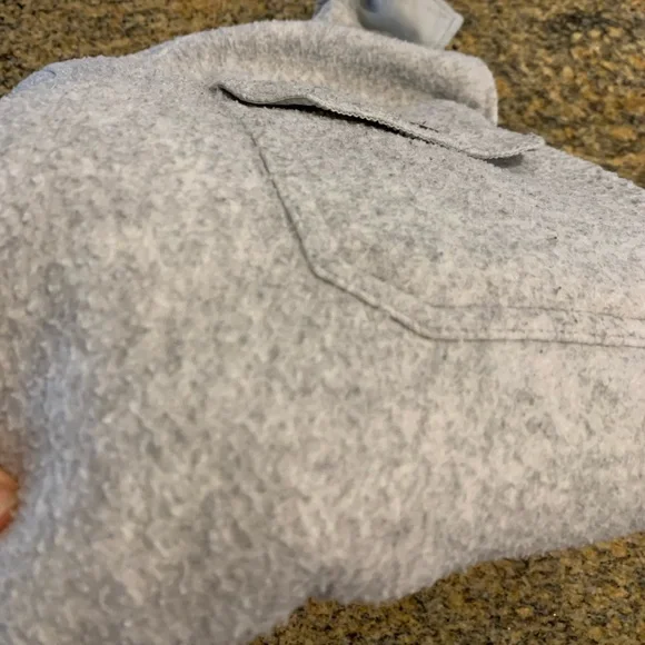 Vintage gray Shacket long sleeve size medium - Picture 5 of 9